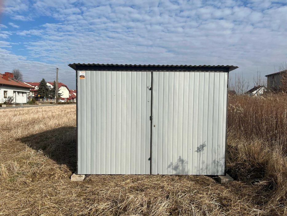 Garaż blaszany 3x5 Na budowe