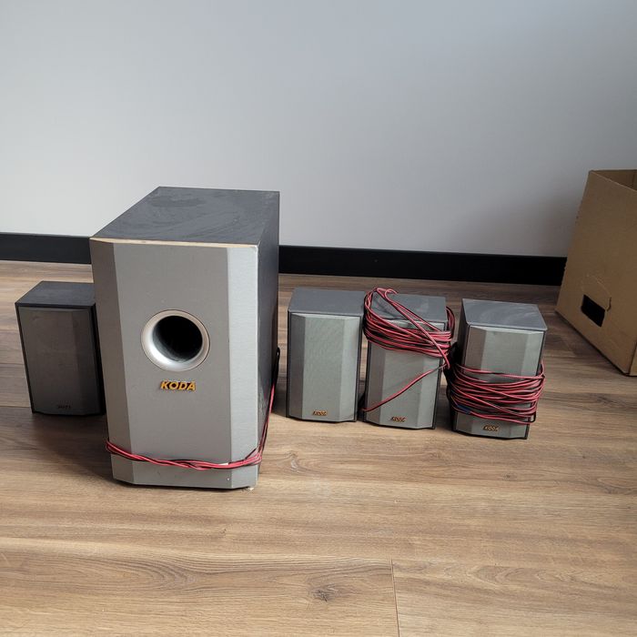 Kino domowe KODA - kolumny , subwoofer