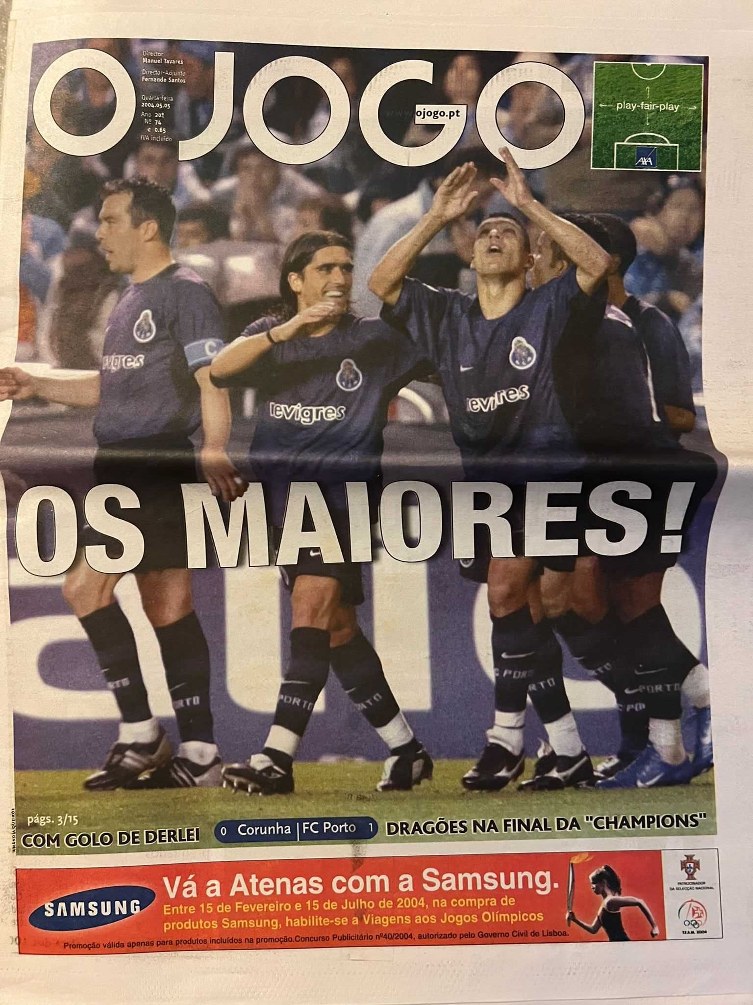 FCP Jornais O JOGO - 2003/2004