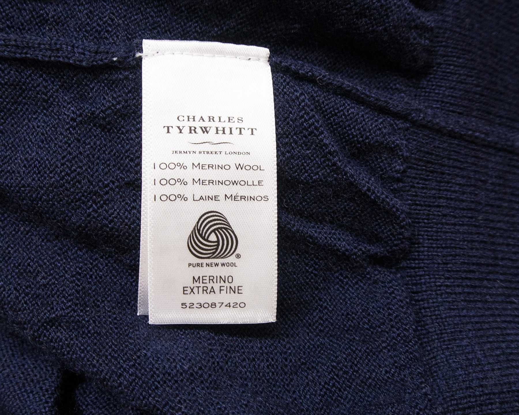 Джемпер мужской, Charles Tyrwhitt, мериносовая шерсть.