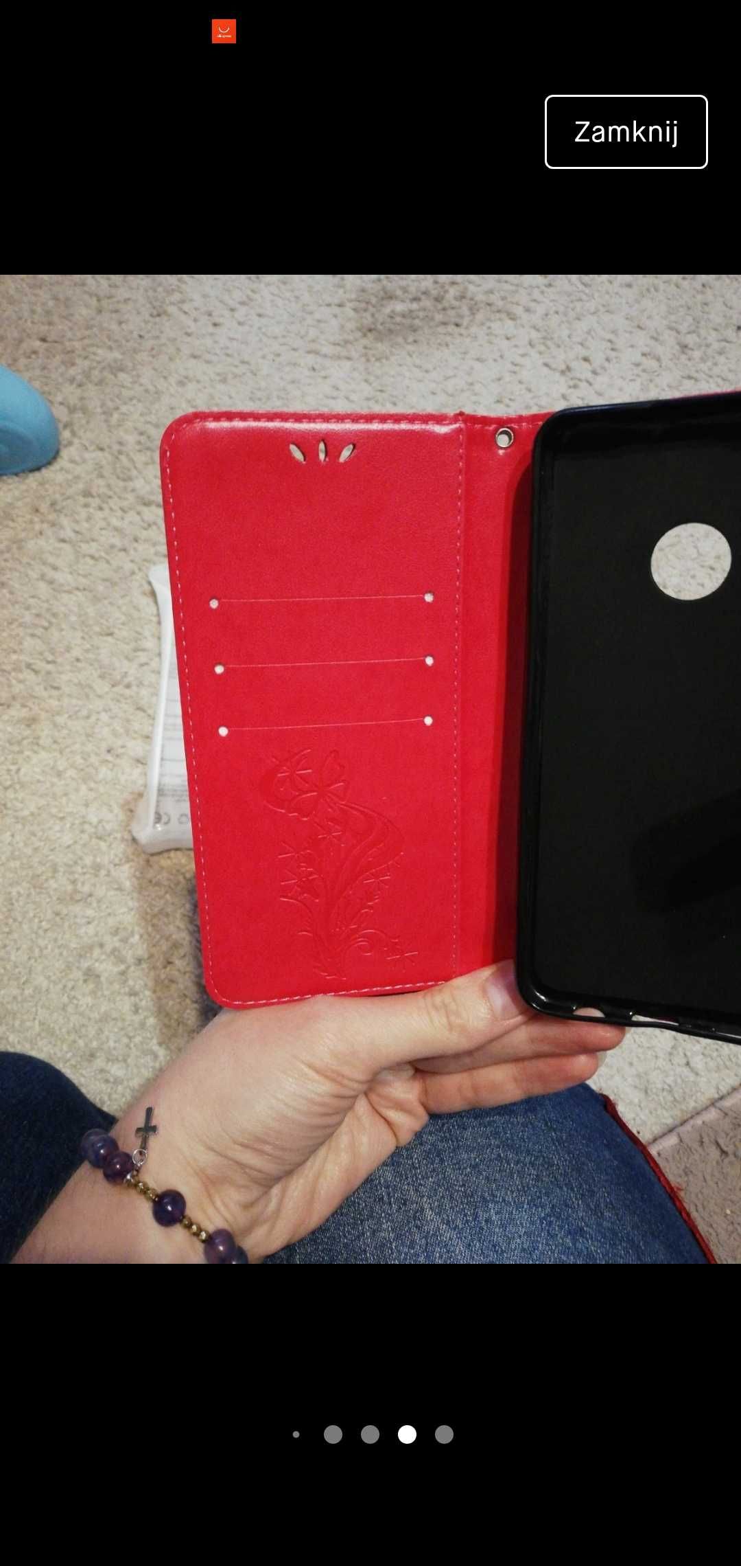 Etui na telefon P30 Lite kolor Red