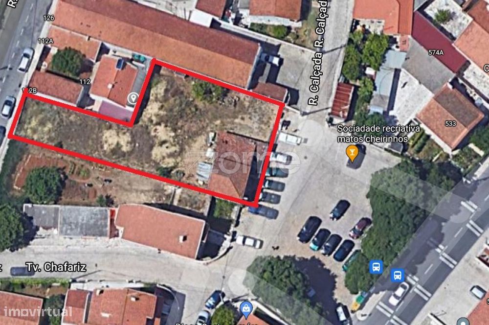 Terreno 634m2 C/Casa Antiga São Domingos de Rana