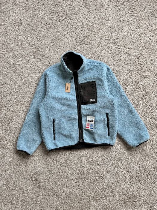 Шерпа Stussy (куртка двухсторонняя)