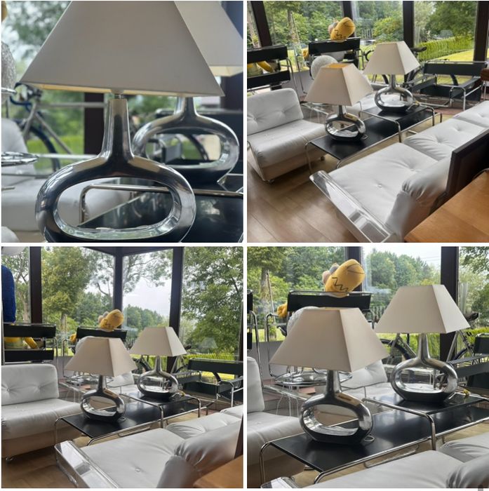 Para włoskich lamp z epoki mid century modern