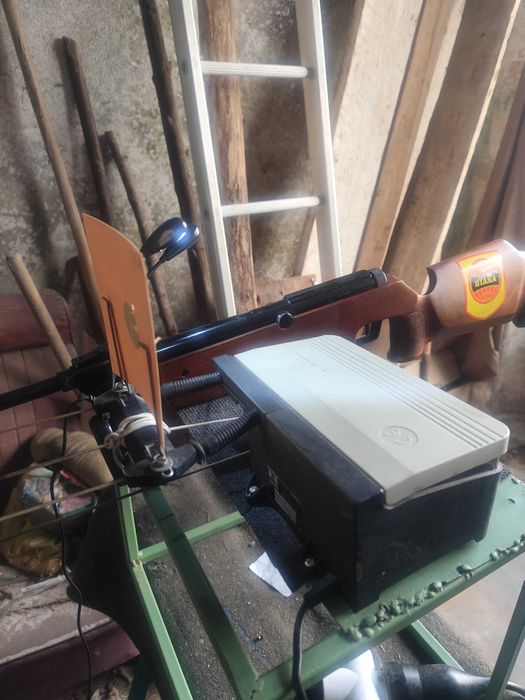 Carabina Diana 65 ,mais alvo elétrico de 10m , mais casaco.