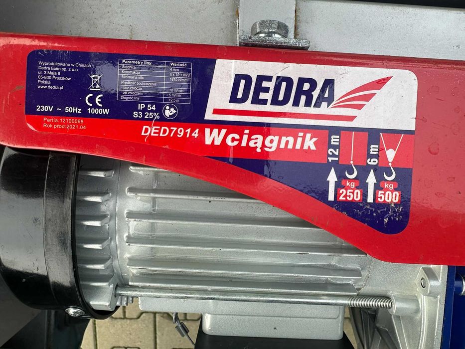 Winda Drabina dekarska Steinweg Maxilift 16 wciągarka podnośnik Geda