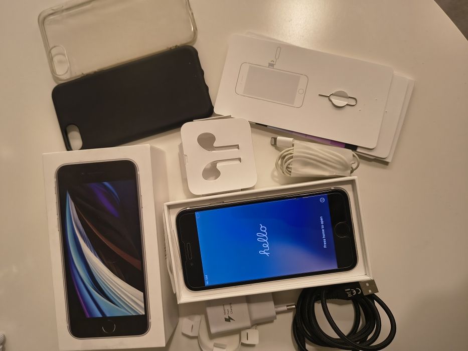 iPhone SE 2020 biały white Kupiony w PL, 1 właściciel. Nowa bateria
