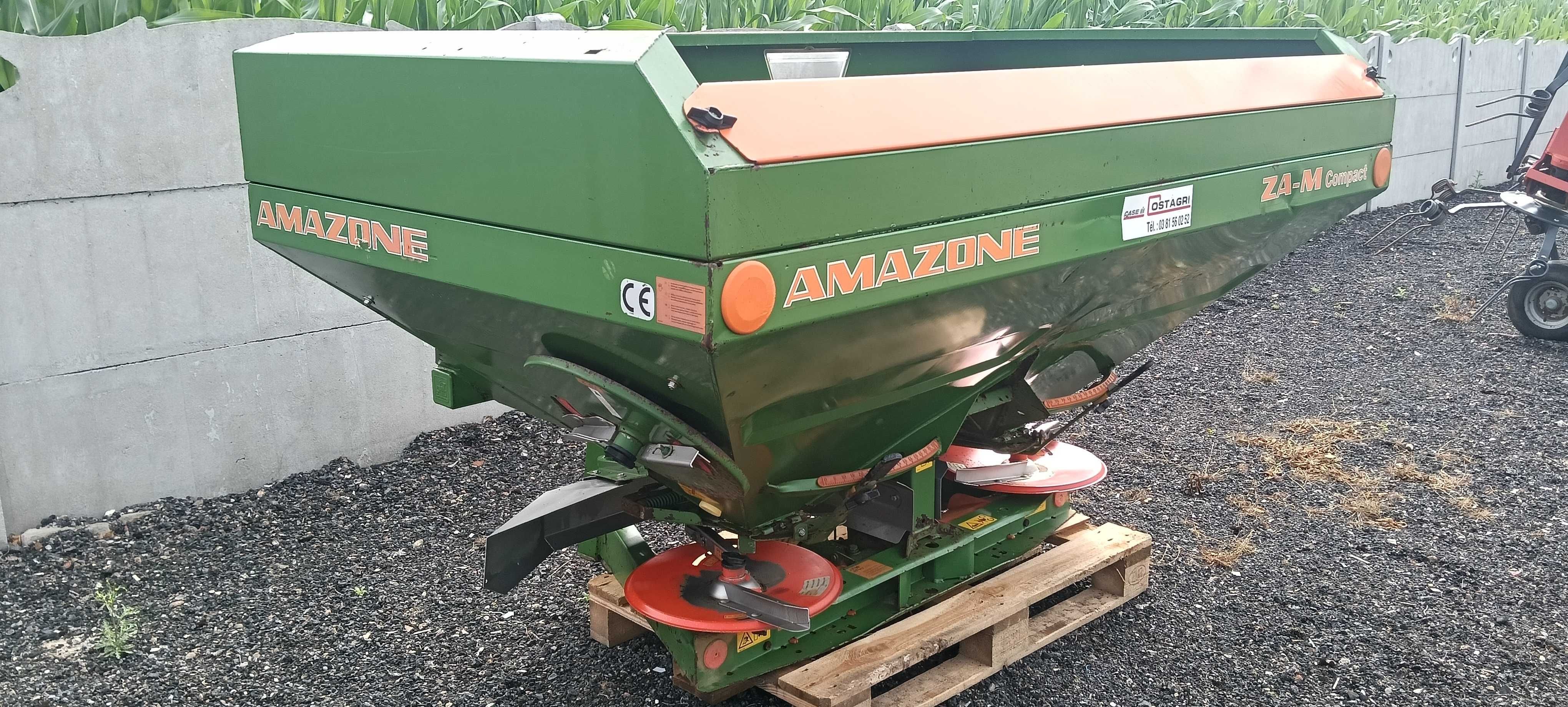 Rozsiewacz nawozu Amazone ZAM-Compact