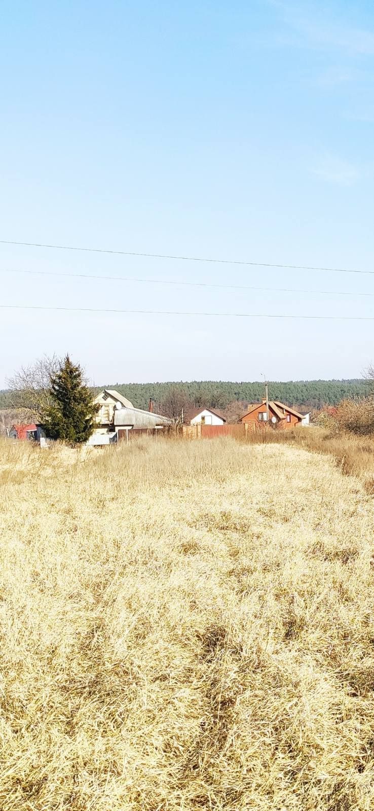 Забір'я ділянка 15 соток під забудову, великий фасад
