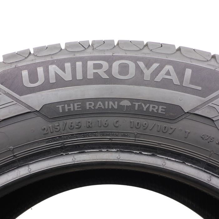 215/65/16C Uniroyal 215/65R16C 109/107T RainMax Lato 2019 5,5-6,8mm