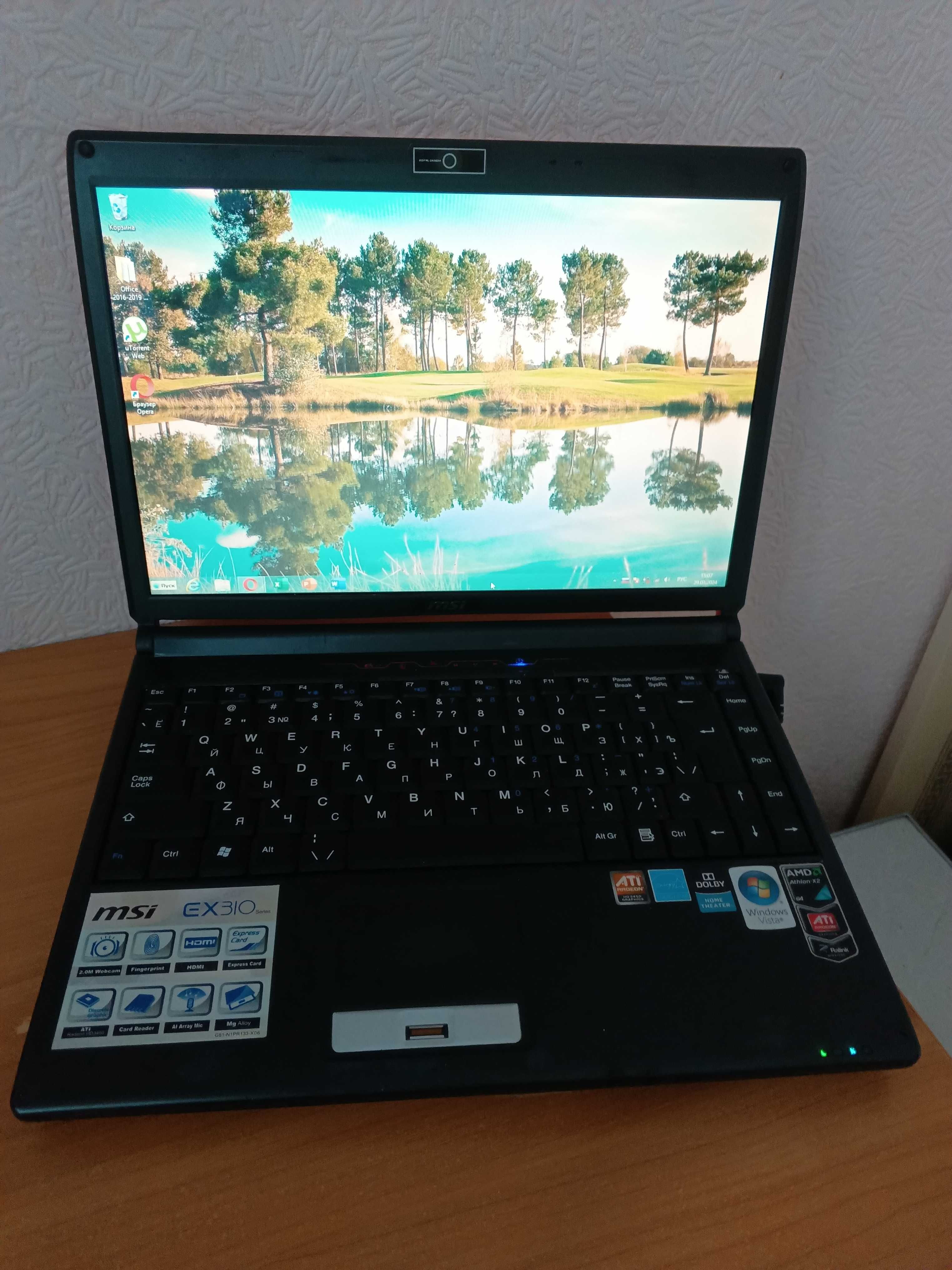 Ноутбук MSI EX310