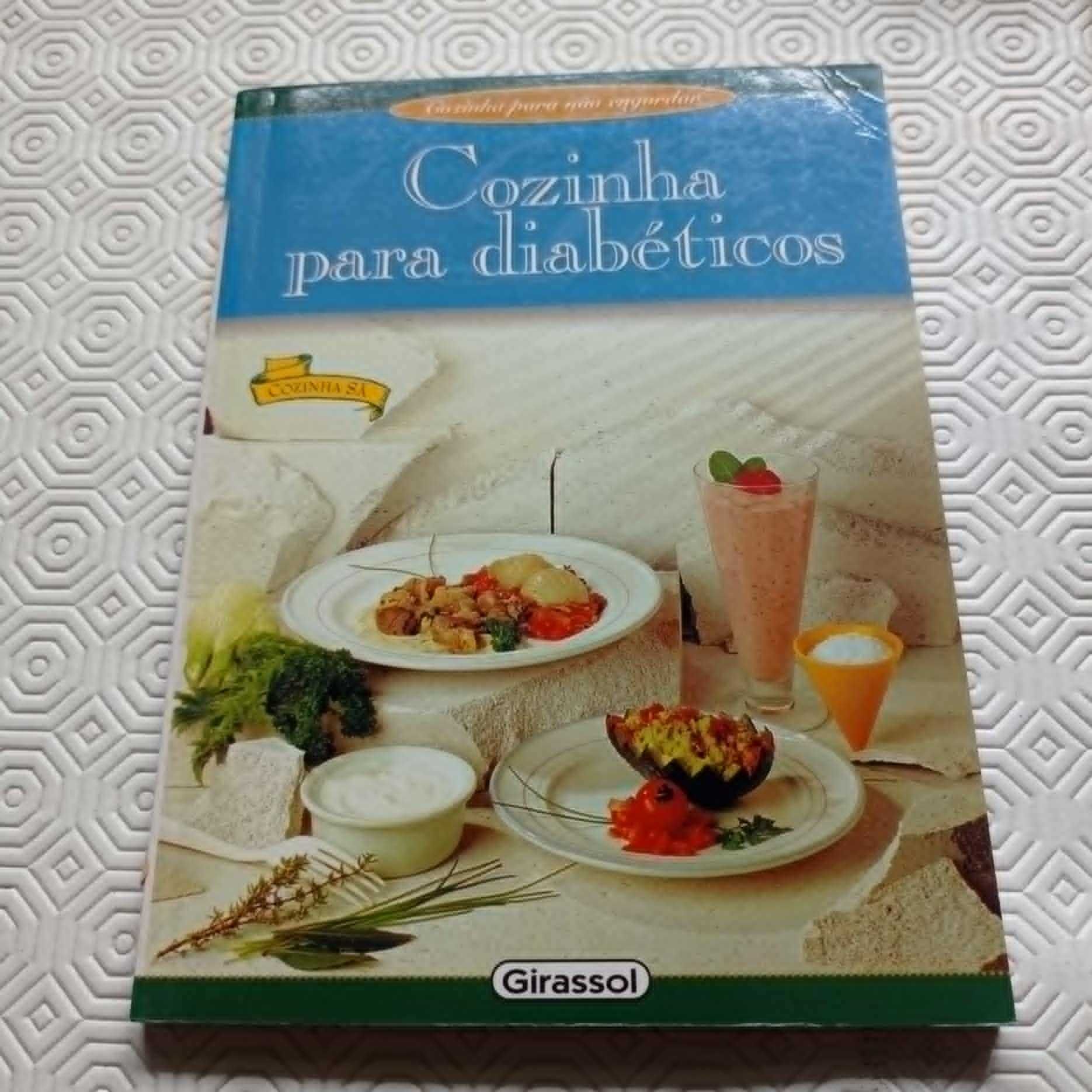 Vendo livro cozinha para diabéticos