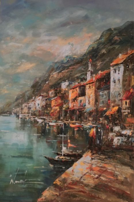 Obraz olejny-Śródziemnomorski