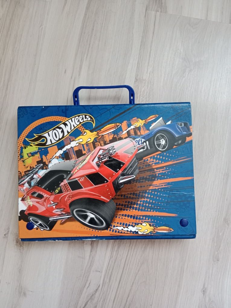 Teczka z rączką hotwheels