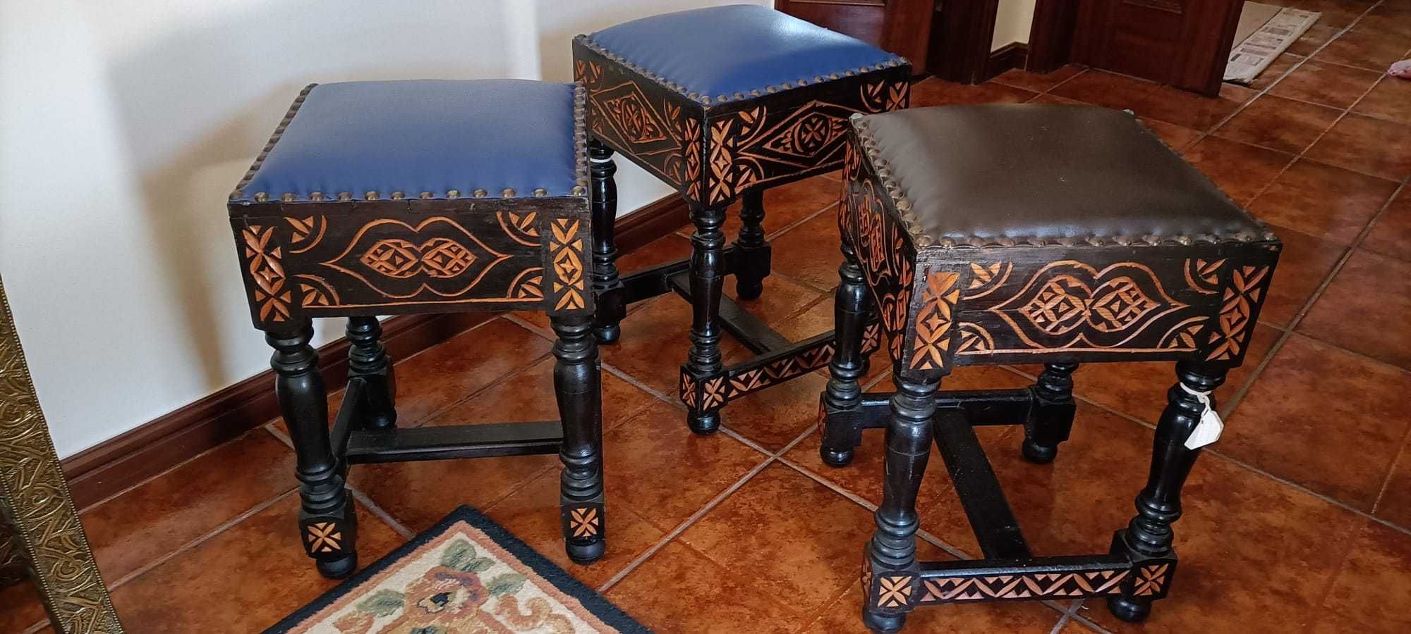 Vendo bancos estilo marroquino