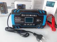 Зарядний пристрій для акумулятора Foxsur 12V 8A/24V 4A
