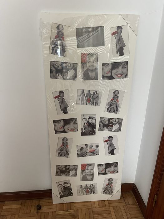 Moldura fotos branca