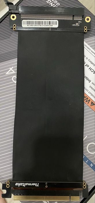 Riser Thermaltake pcie 3.0, 20 см