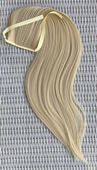 Premium Ultra Mega długie włosy doczepiane, naturalny blond 48.