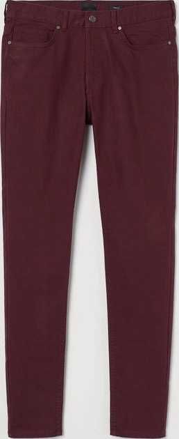 Джинси H&M 30 Бордові (GT02000000007038) штани брюки