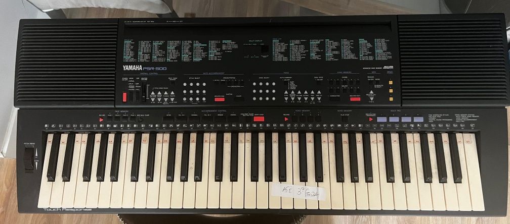 Órgão  yamaha PSR 500