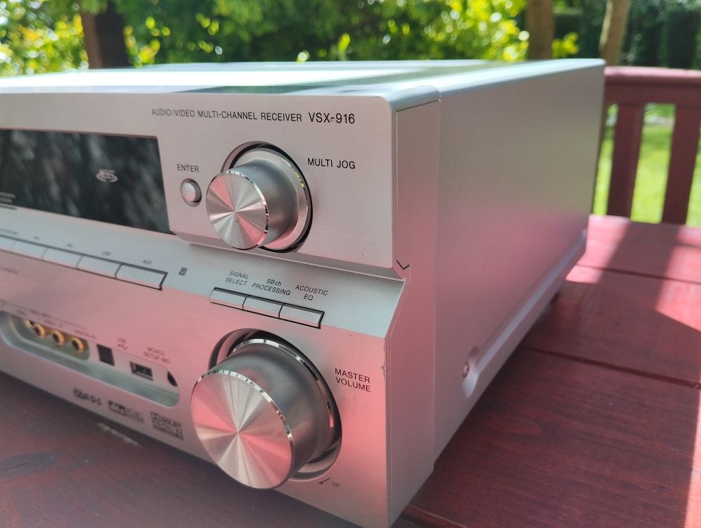 Pioneer vsx 916 amplituner 7.1 z wejściem optycznym i wyjściem pre out