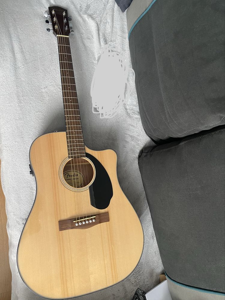 Fender CD-60SCE Dread WN Natural - Gitara elektroakustyczna