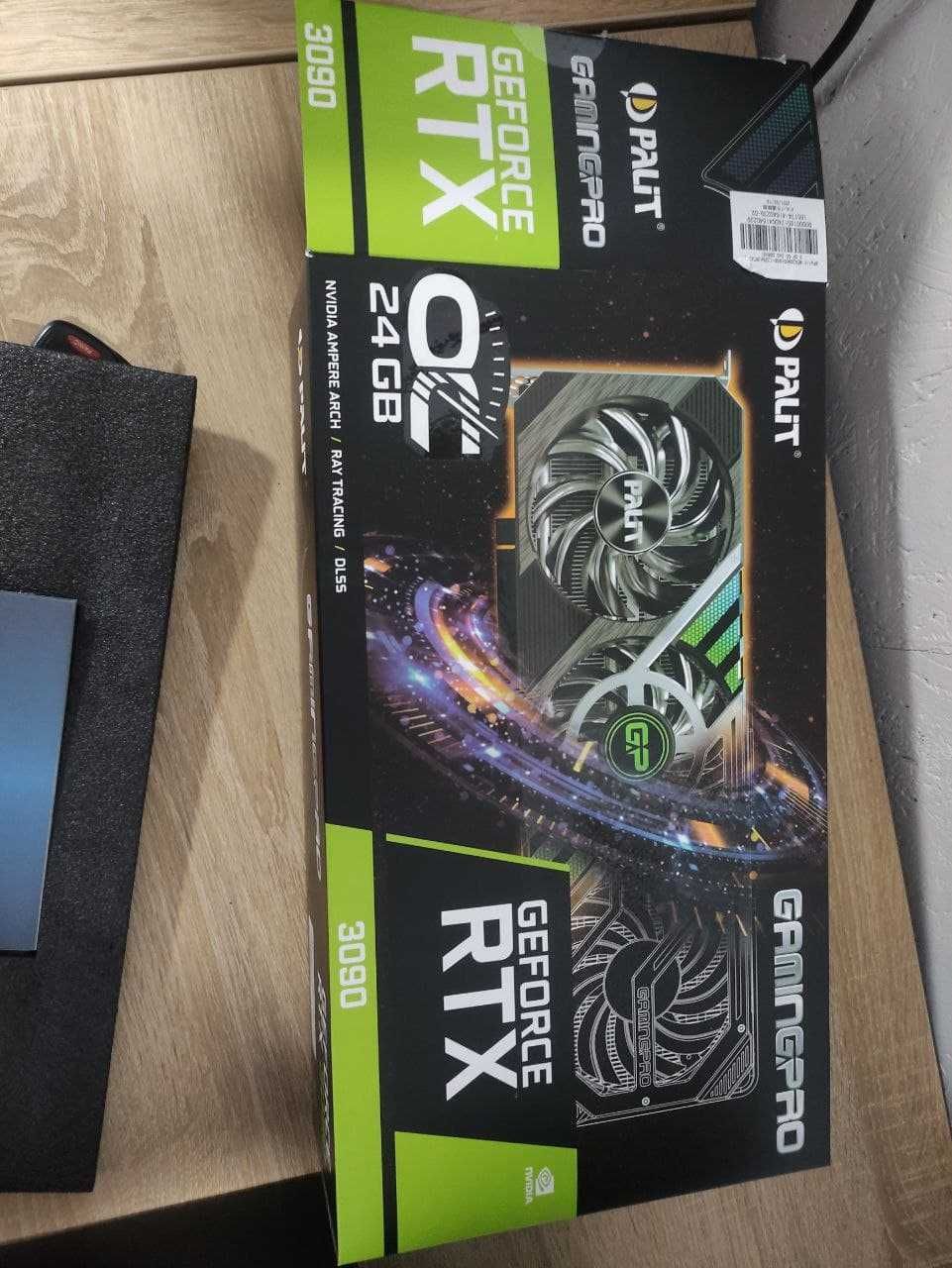 Продам Palit GeForce RTX 3090 GamingPro 24GB не LHR