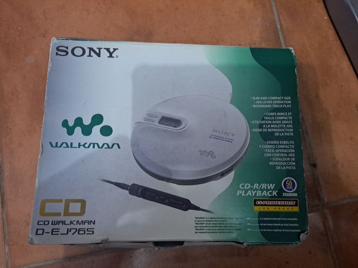 Walkman sony de cd