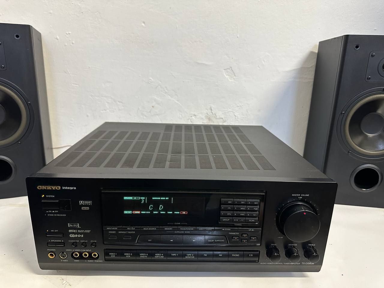 5.1 Amplituner Onkyo Integra TX-DS 838, 5.120 Watt, Japan