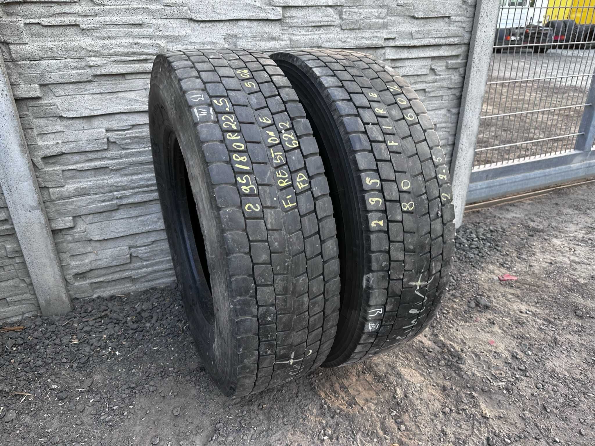 OPONY Ciężarowe Napędowe 295/80R22.5 152/148M FIRESTONE FD622 M+S (60%