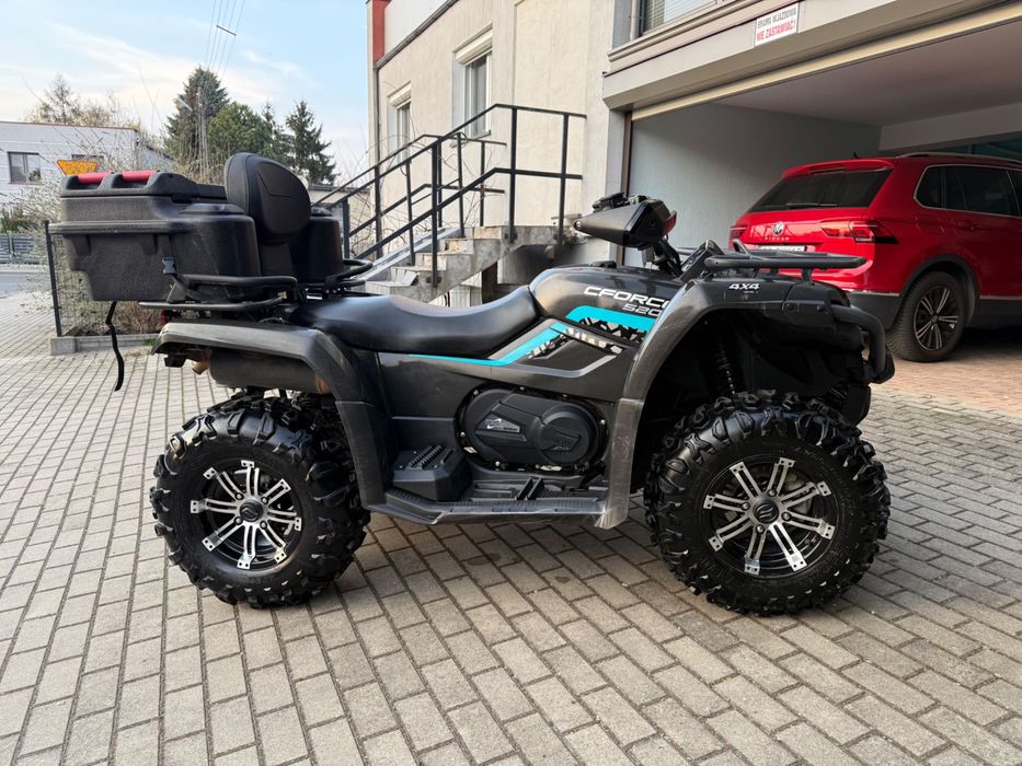 Cfmoto 520L CF Moto salon PL 2022 doposażony, niski przebieg + pług