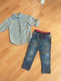 Теплі джинси та сорочка calvin klein