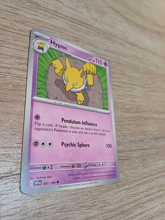 Carta Pokémon Hypno #83