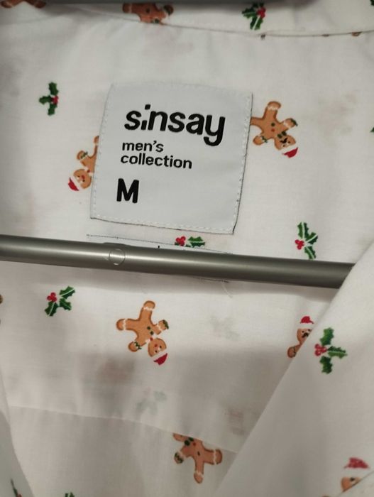 Koszula męska M świąteczna