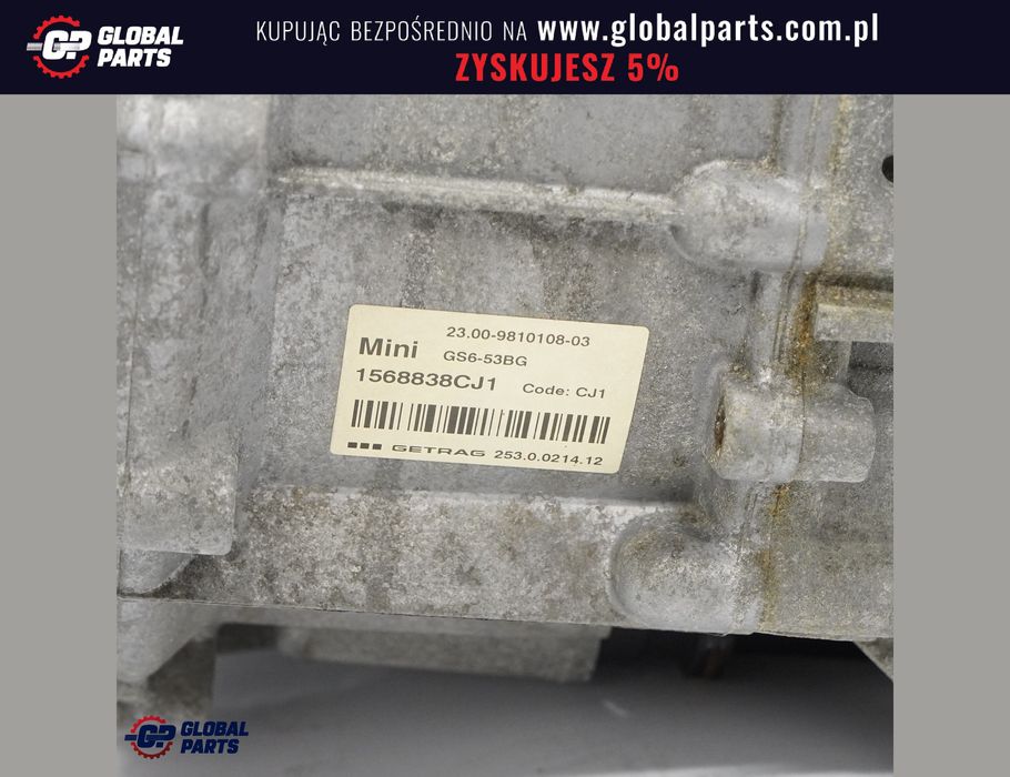 Mini Cooper S ALL4 R60 N18 Skrzynia Biegów