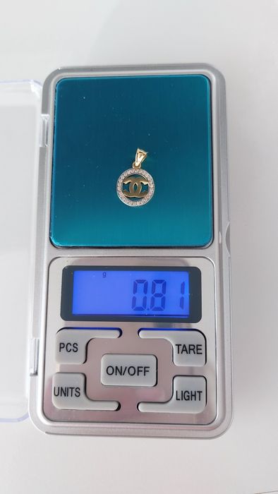 Zawieszka CHANEL 585 cyrkonie