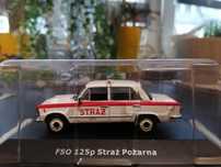 Fiat 125p straz premium deagostini 1:43