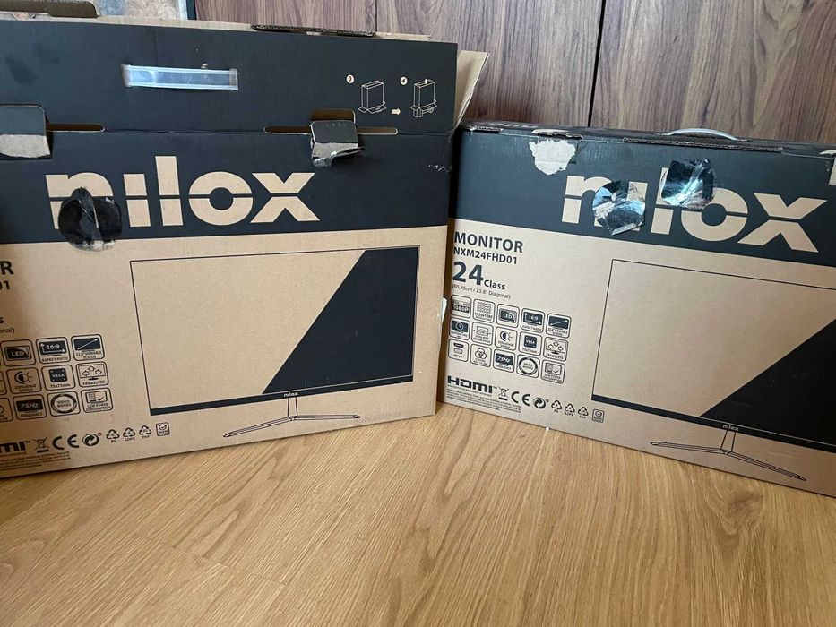 Dois Monitores Nilox NXM24FHD01 de 24" (Não negociável)