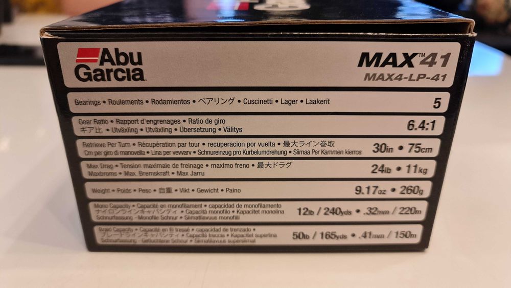 Multiplikator Abu Garcia Max4 LP 41