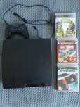 Playstation 3 + trzy gry i pad