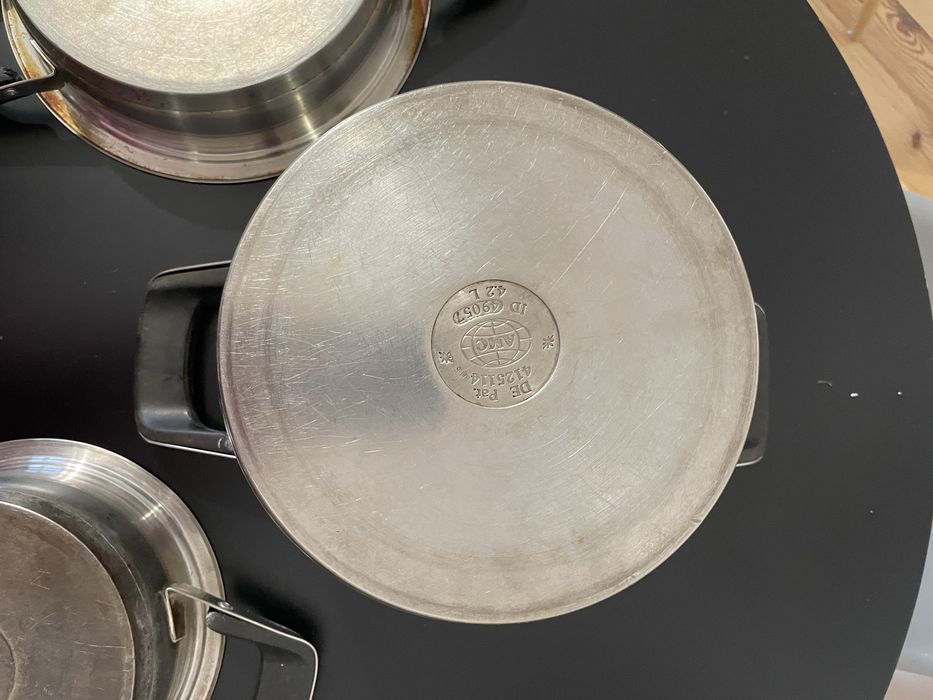 Zestaw 3 garnków AMC 1,1 ; 1,5 ; 4,2 litra