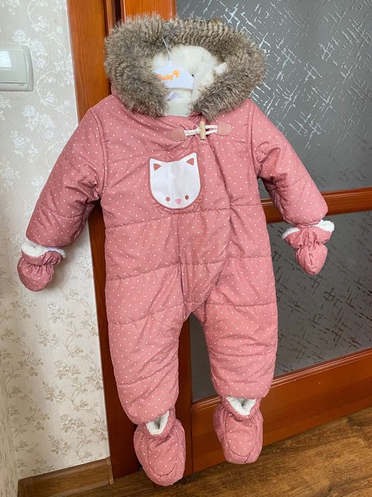 Зимовий комбінезон для дівчинки