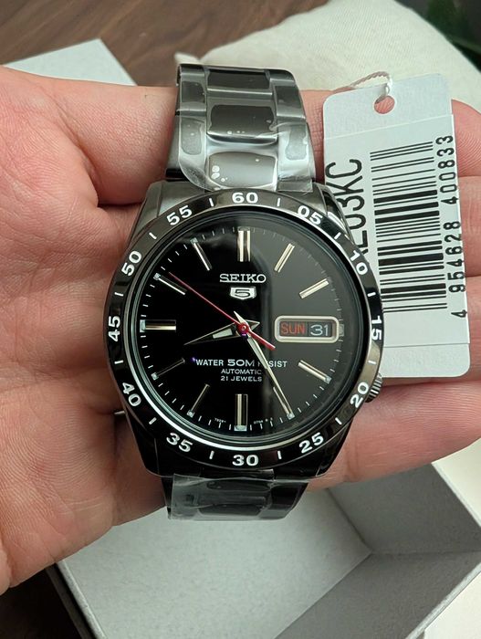 Zegarek Seiko 5 Black SNKE03KC SNKE03K1 automat NOWY