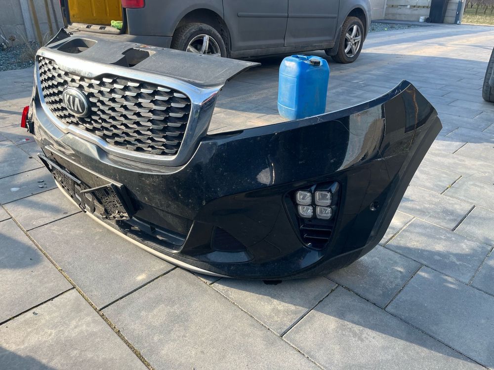 Zderzak Kia sorento III Lift gt line led kamera instalacja pdc kratka