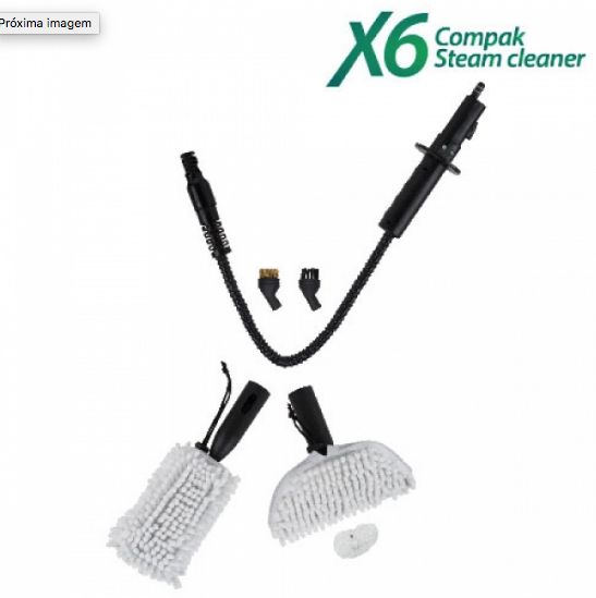 Máquina a vapor X6 Compak Steam Cleaner