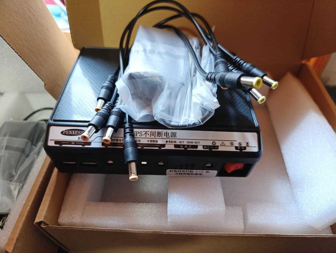 30000MAH! Наявність! Penxess mini ups для роутера інтернету, світча, о