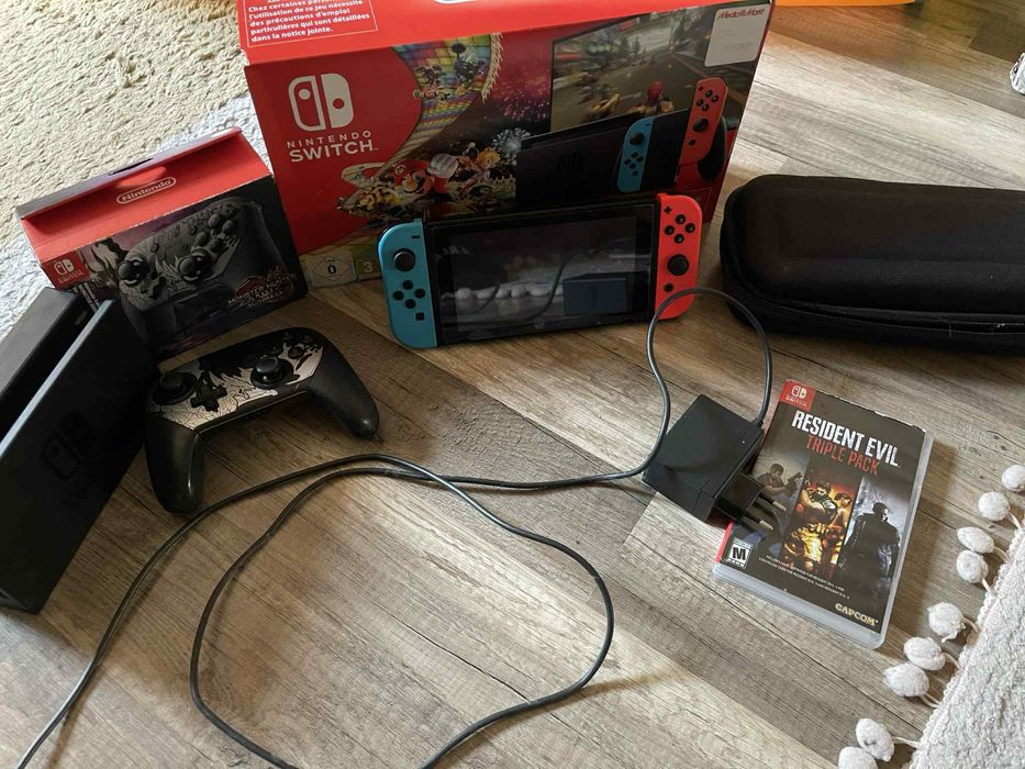 Nintendo switch v2 caly komplet