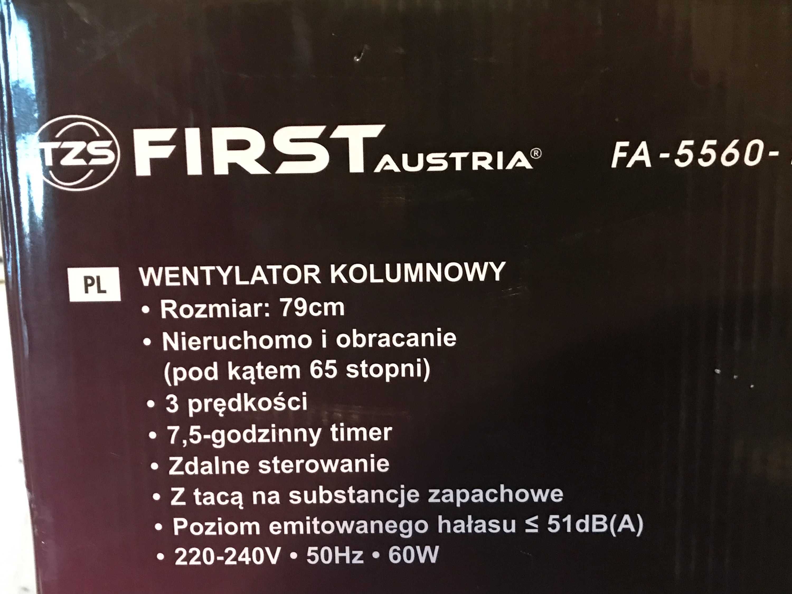 Klimatyzator, Wentylator kolumnowy FIRST AUSTRIA FA-5560-1