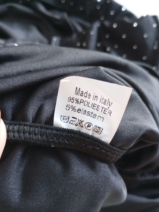 Spódnica marszczona dżety one size nowa butik